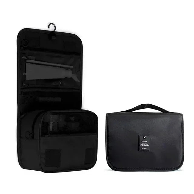 Hanging Toiletry Organizer - Black