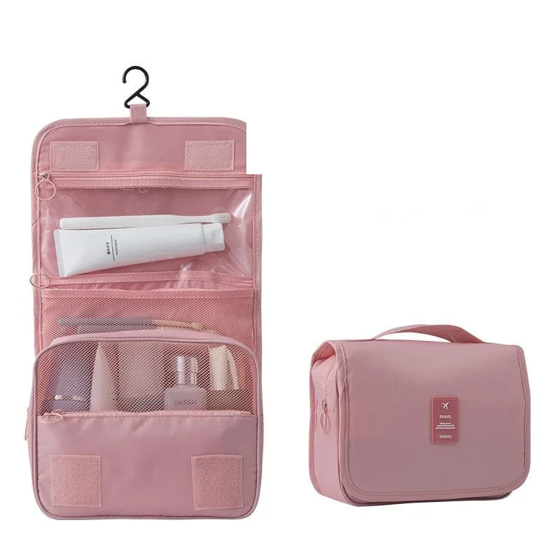 Hanging Toiletry Organizer - Pink