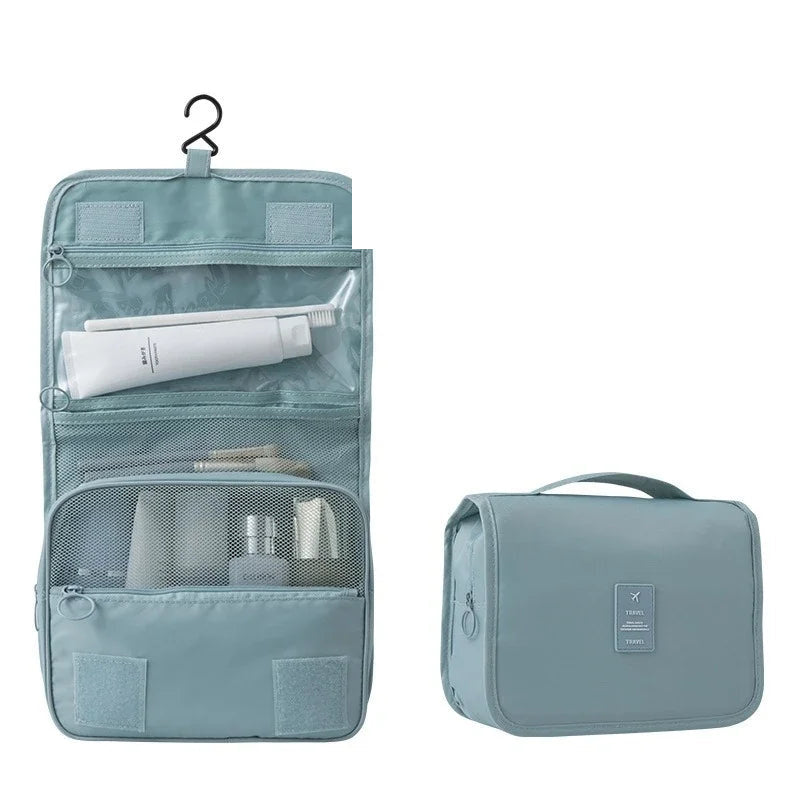 Hanging Toiletry Organizer - Blue