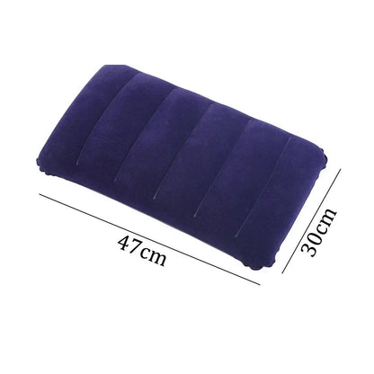 Inflatable Camping Pillow - Dark Purple
