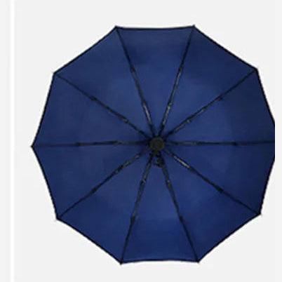 Double Layer Automatic Umbrella - Navy Blue