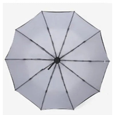 Double Layer Automatic Umbrella - Gray