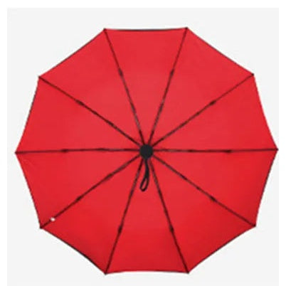 Double Layer Automatic Umbrella - Red