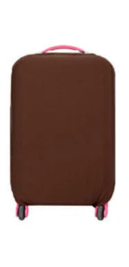 Stretch Luggage Cover - Coffee / S