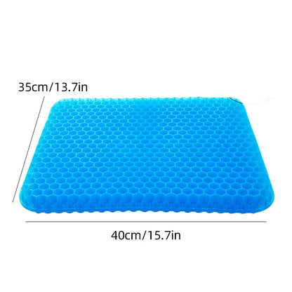 Honeycomb Gel Seat Cushion - Blue