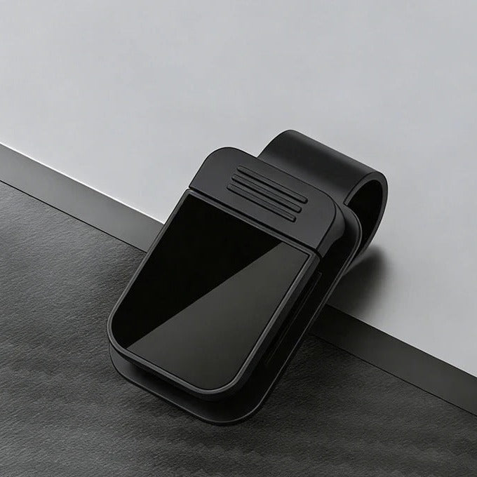 Sun Visor Glasses Clip - Black