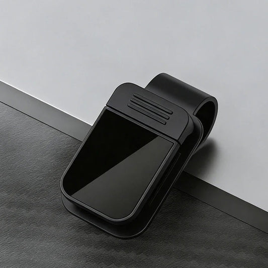 Sun Visor Glasses Clip - Black