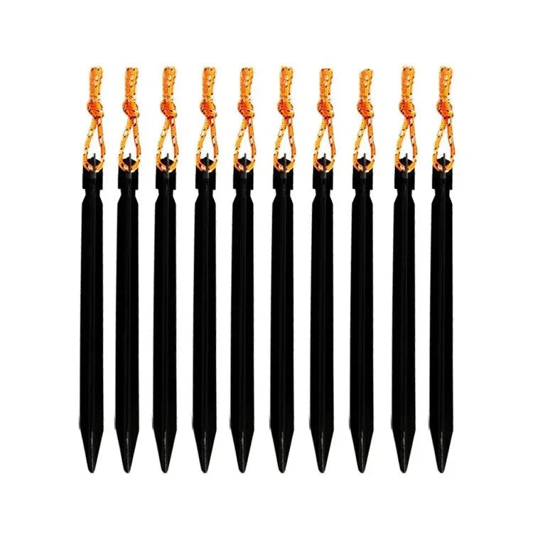 Aluminum Tent Pegs - Black