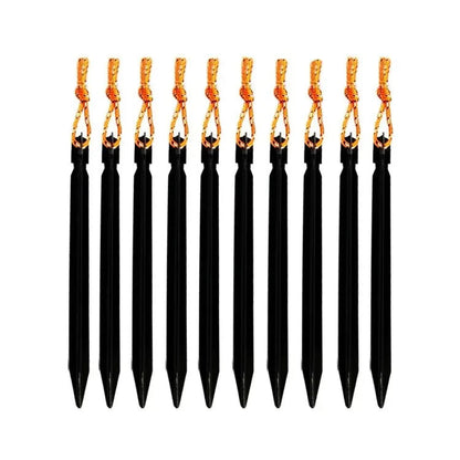 Aluminum Tent Pegs - Black