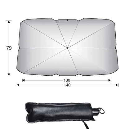 Windshield Sun Shade Umbrella - Large