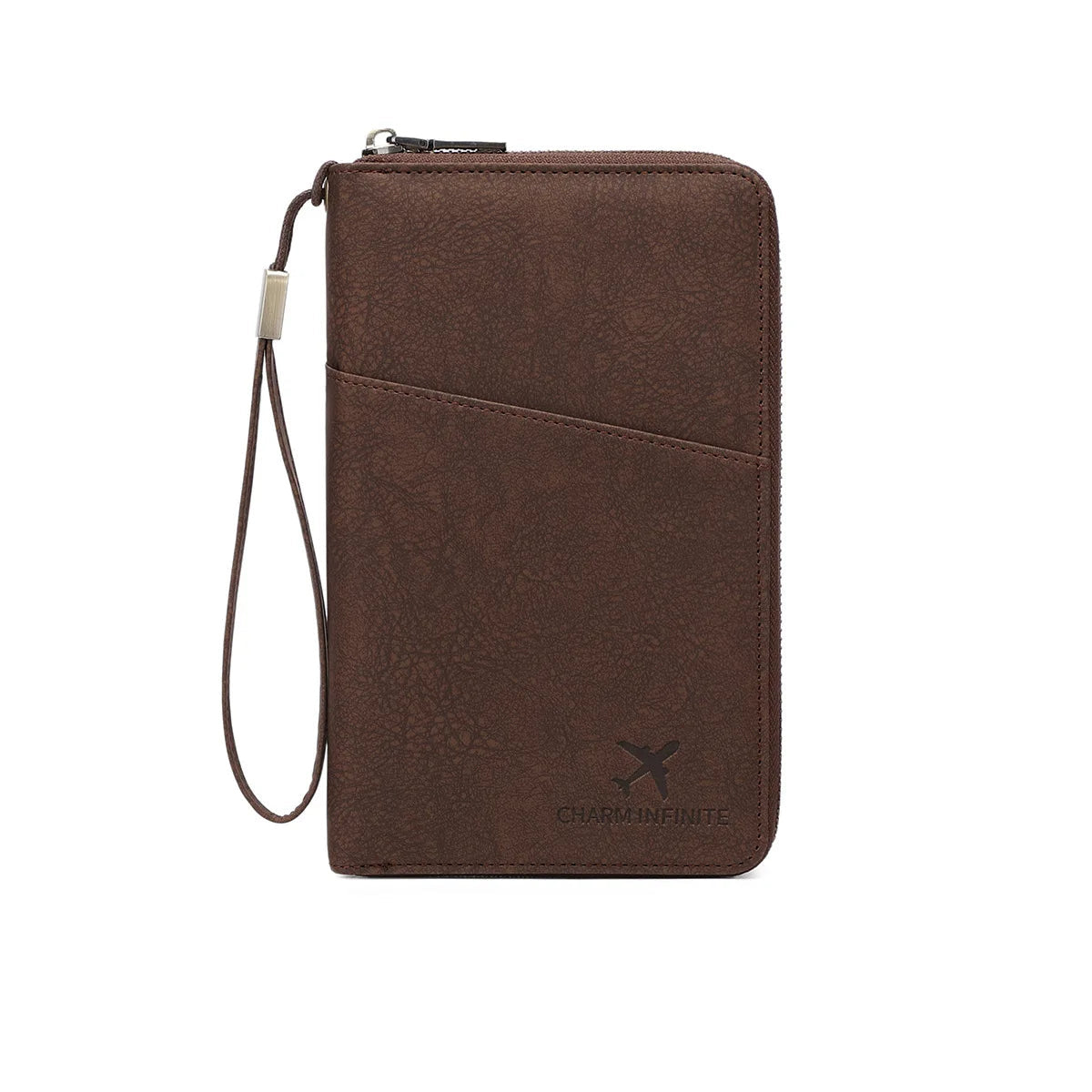 Family Passport Organizer - Coffee